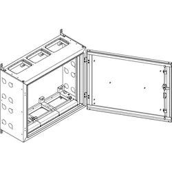 ABN NT34E Wandgehäuse geerdet IP55 BxHxT: 840x690x340mm