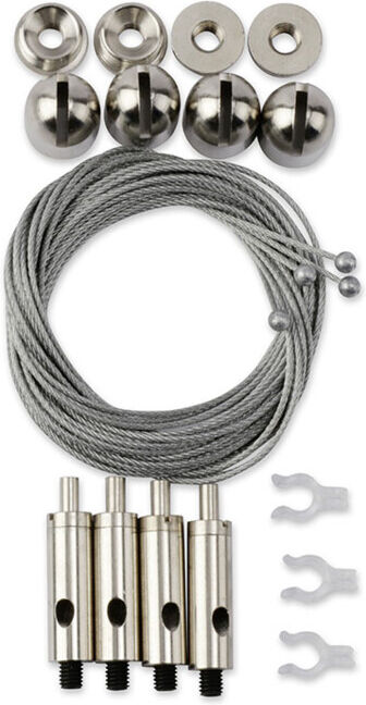 vitramo Suspension par câble Série VH VZS-VH 1500 mm Set 4x (VZS-VH)