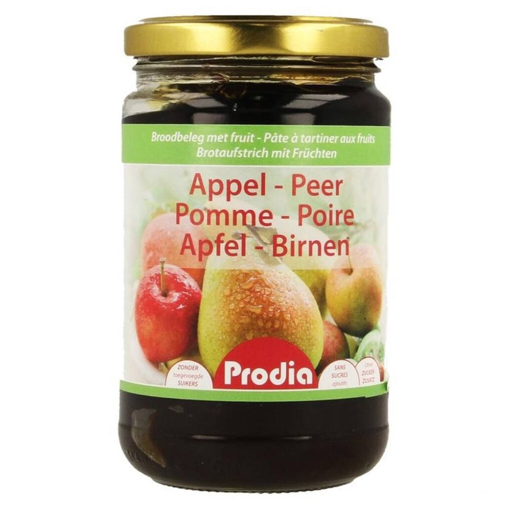 Prodia Broodbeleg Appel - Peer 320 g Futter