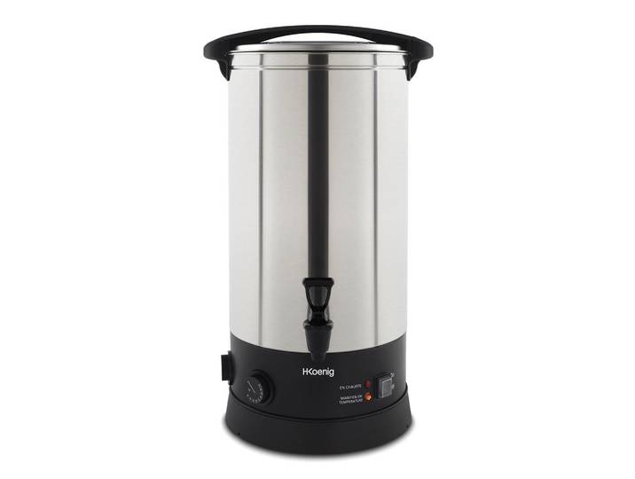 HKoenig Sterilisator Legi25 Silber, für Einmachgläser und Zubereitung von heißen Rezepten, 25 l, Edelstahl, Silberfarben, Metall, 37x64.5x36.5 cm, Kochgeschirr, Küchengeräte, Küchenmaschinen