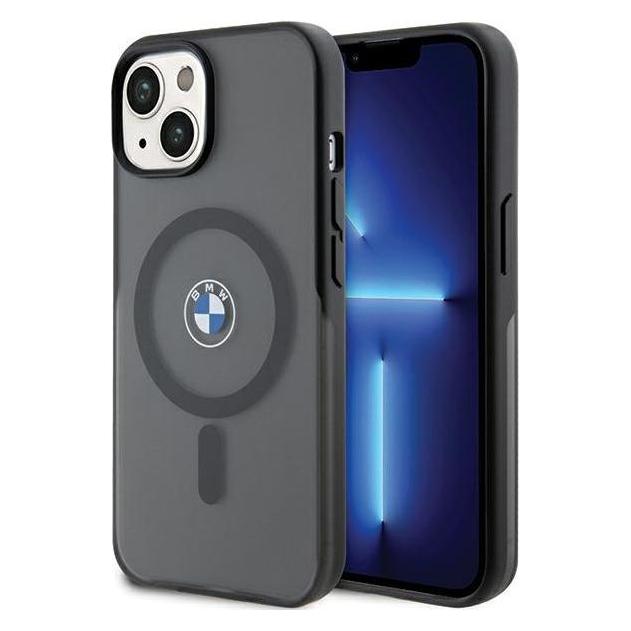 BMW BMHMP15MDSLK iPhone 15 Plus / 14 Plus 6.7" czarny/black hardcase IML Signature MagSafe (Apple iPhone 15 Plus) (1545061068)