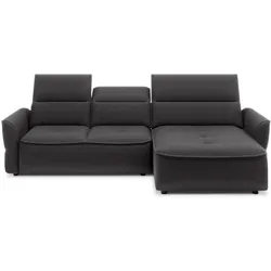 Ecksofa Murillo Stoff Graphite