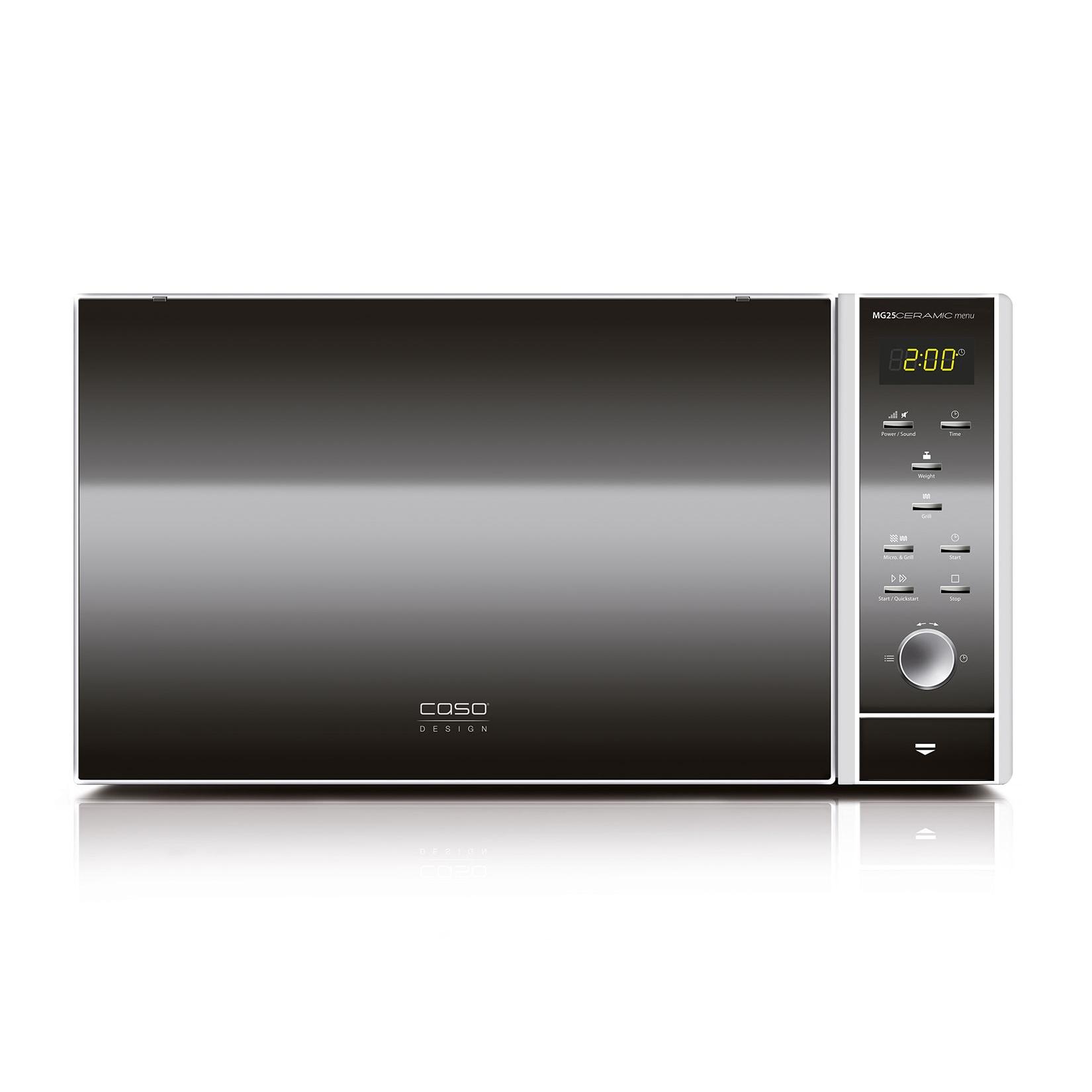 Caso MG 25 Ceramic Menu Mikrowelle mit Grill