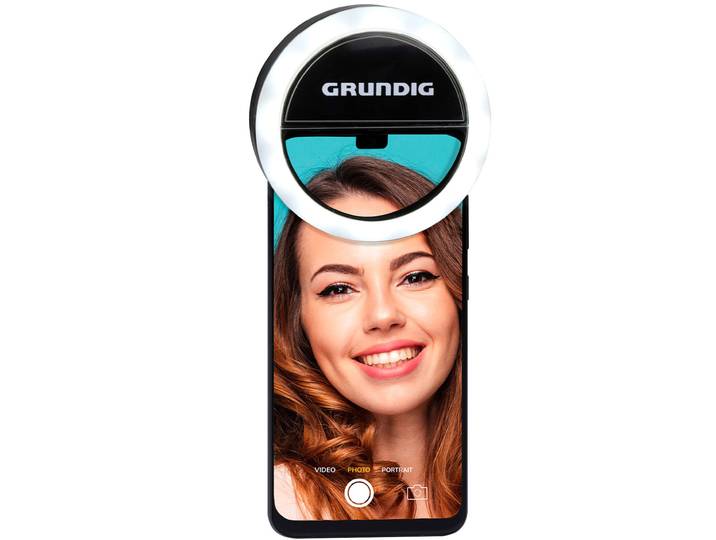 Ringleuchte für Smartphones, Ø 3,3 (8,5 cm)