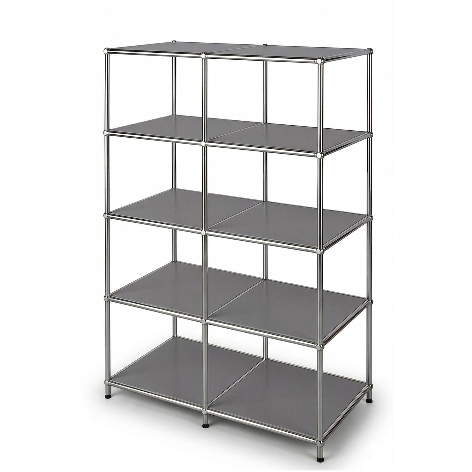 Floordirekt Metallregal Concept Epure MK-015 Offenes Standregal mit 5 Ablagen