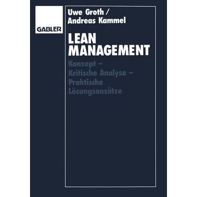 Lean Management, Taschenbuch von Andreas Kammel, Betriebswirtschaftlicher Verlag Gabler, 978-3-322-90753-0