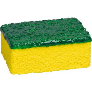 Brunnen Radiergummi 3D Schwamm, für Bleistifte, gelb/grün, aus Kunststoff