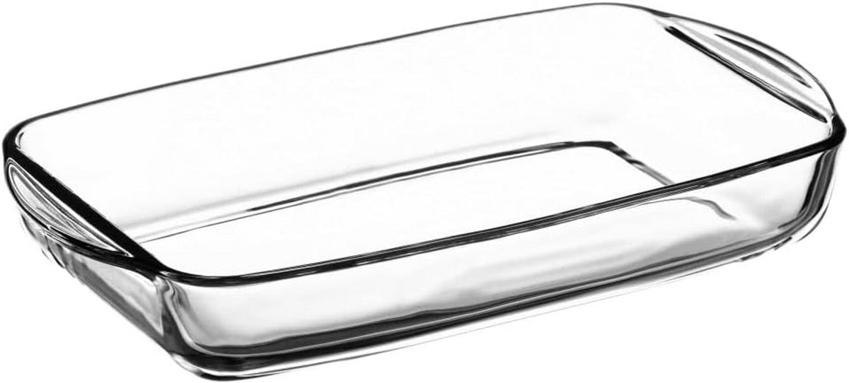 Glazen Dienblad Transparant 29 x 19 cm