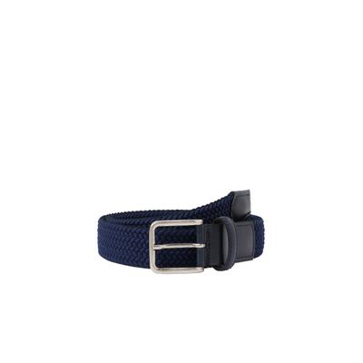 Flechtgürtel LLOYD MEN’S BELTS "Lloyd Belts Herrengürtel 0238", Jungen, Gr. 110, blau (marine), Kunstfaser, Gürtel