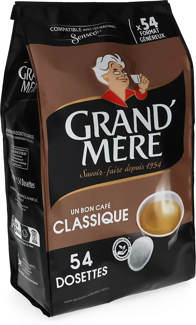 Grand Mere   Classique - 54 pads voor Senseo