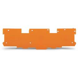 WAGO 769-312 Abschluss- und Trennplatte Orange 100 St.