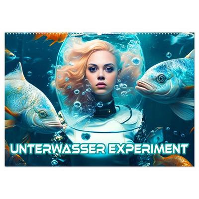 Unterwasser Experiment (Wandkalender 2027 DIN A2 quer), CALVENDO Monatskalender