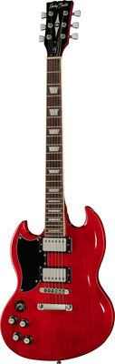 Harley Benton DC-580LH CH Vintage Series Cherry