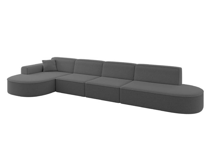 Ecksofa MARI-L3 Grau - Quelle 92