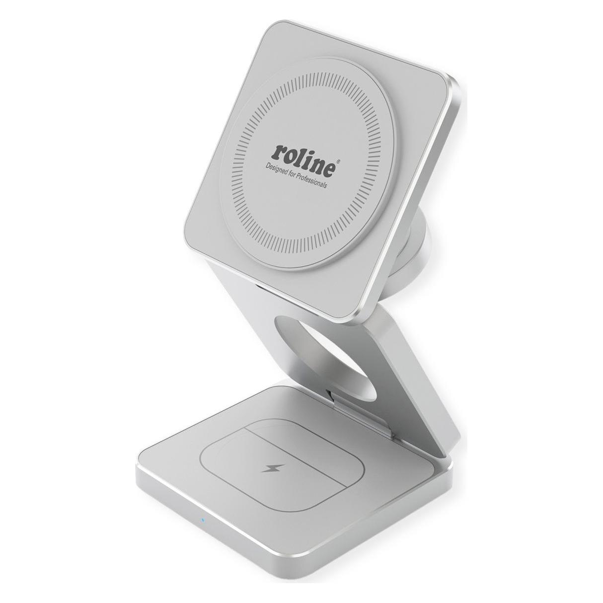 Roline 3-in-1-Ladestation faltbar Apple (15 W) (19.11.1007)