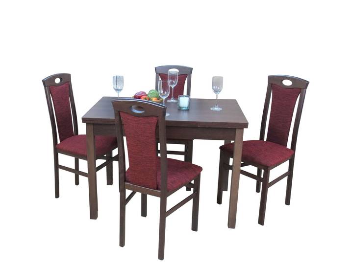 moebel-direkt-online Essgruppe Janina, (Spar-Set, Tischgruppe 5tlg), Tisch mit 4 Stühlen