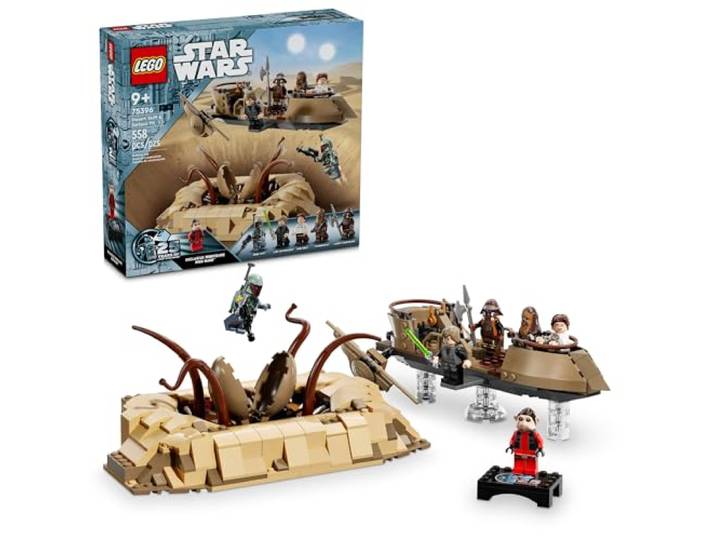LEGO Star Wars 75396 - Wüsten-Skiff und Sarlacc-Grube (558 Teile)