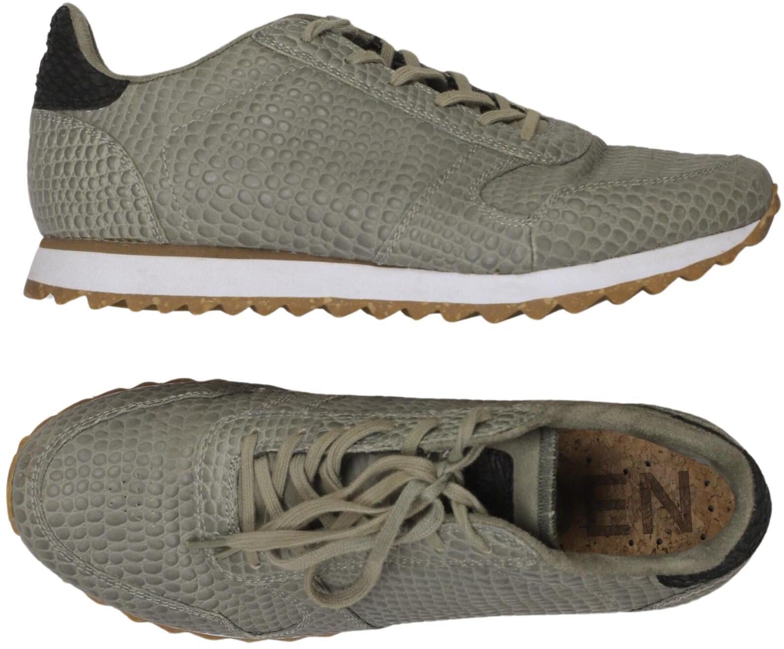 Woden Damen Sneaker, Grün, Gr. EU 41, kein / Etikett - Second Hand