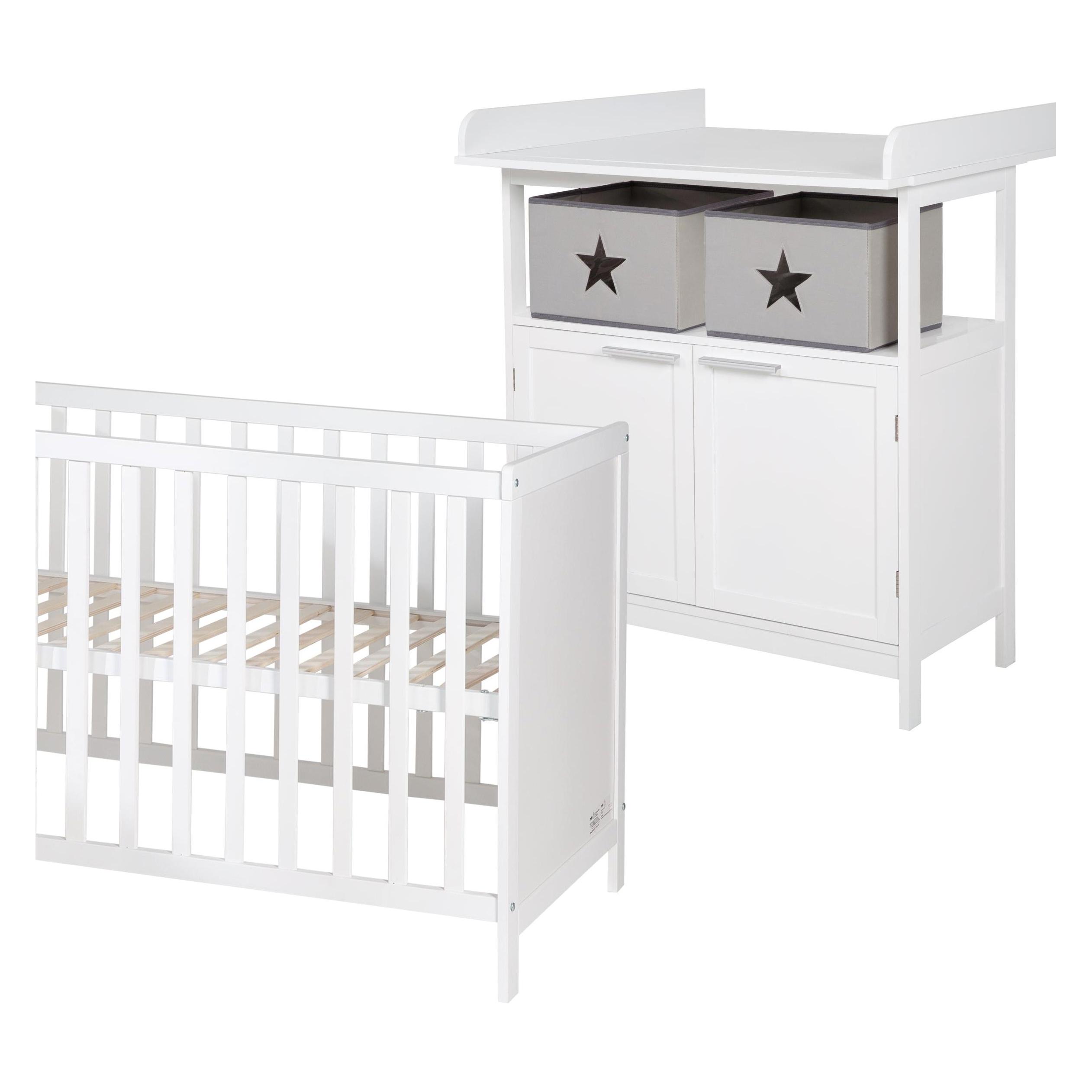 Roba Hamburg (Babybett, Wickelkommode) (1016040)