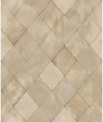 Galerie Wallcoverings Kitchen Recipes Geometric Tiles Vinyl on Non-woven Matte Wallpaper Roll