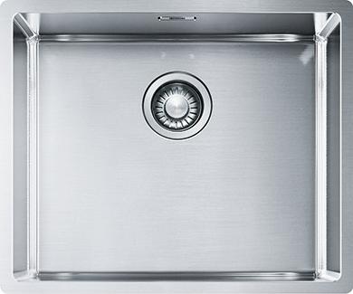 Franke 127.0369.282, Aufsatzwanne, Rechteckig, Edelstahl, Edelstahl, 1 Becken, Rechteckig