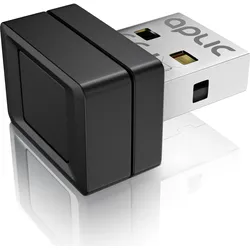 Aplic USB Fingerabdrucksensor Fingerabdruckleser - bis zu 10 IDs - Windows 8 10 11 - unterstützt bis zu 10 IDs - USB - Plug & Play - Finger Scanner