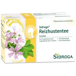 Sidroga Reizhustentee Filterbeutel 20X0,9 g