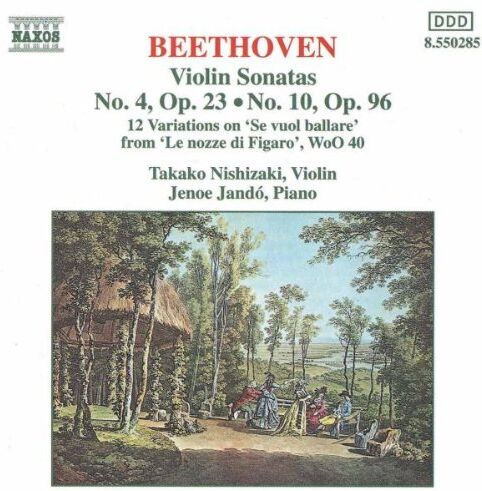 Takako Nisnizaki - Beethoven Violinsonate 4 und 10 Jando - Preis vom 06.10.2026 07:26:00 h