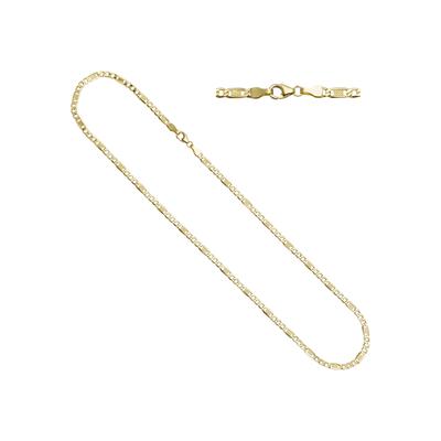Goldkette JOBO, gold (gelbgold 333), Halsketten, Damen, Gelbgold 333, L: 45, Goldkette, 333 Gold 45 cm