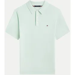Regular-Fit Strick-Poloshirt Grün XXL