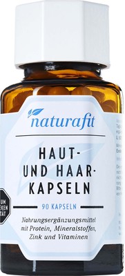 NaturaFit GmbH NATURAFIT Haut und Haarkapseln 33.6 g 07591599