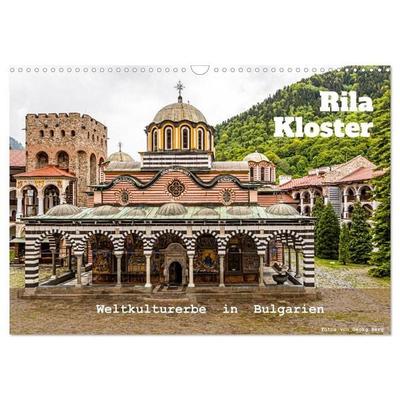 Rila Kloster – Weltkulturerbe in Bulgarien (Wandkalender 2027 DIN A3 quer), CALVENDO Monatskalender