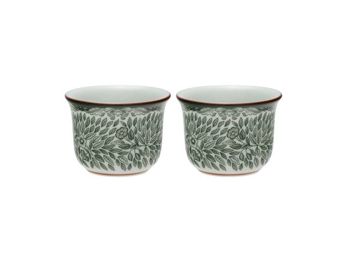 Rörstrand Coquetier Ostindia Floris Lot de 2 Vert