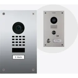 DoorBird D1101UV IP Video Türsprechanlage – Chrom-Optik (PVD)