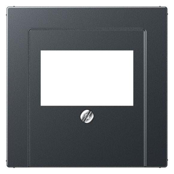 JUNG Abdeckung f.USB A569BFPLTANM Ladegerät bruchs. Serie A anthrazit mat (A569BFPLTANM)