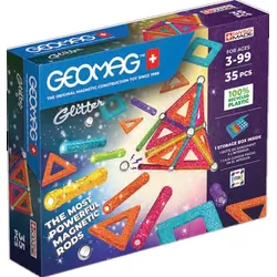 Geomag Glitter Recycled Panels 35 Stück