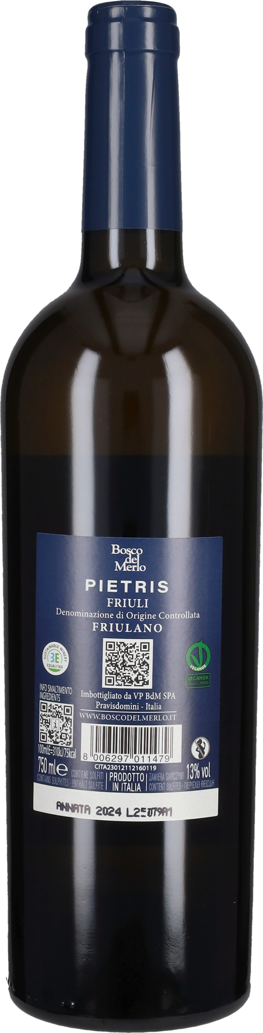 Friulano 'Pietris' Bosco del Merlo 2025