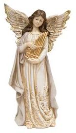 IH Casa Decor Angel Statue with Harp