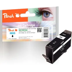 Peach Tintenpatrone schwarz kompatibel zu HP No. 655 bk, CZ109AE