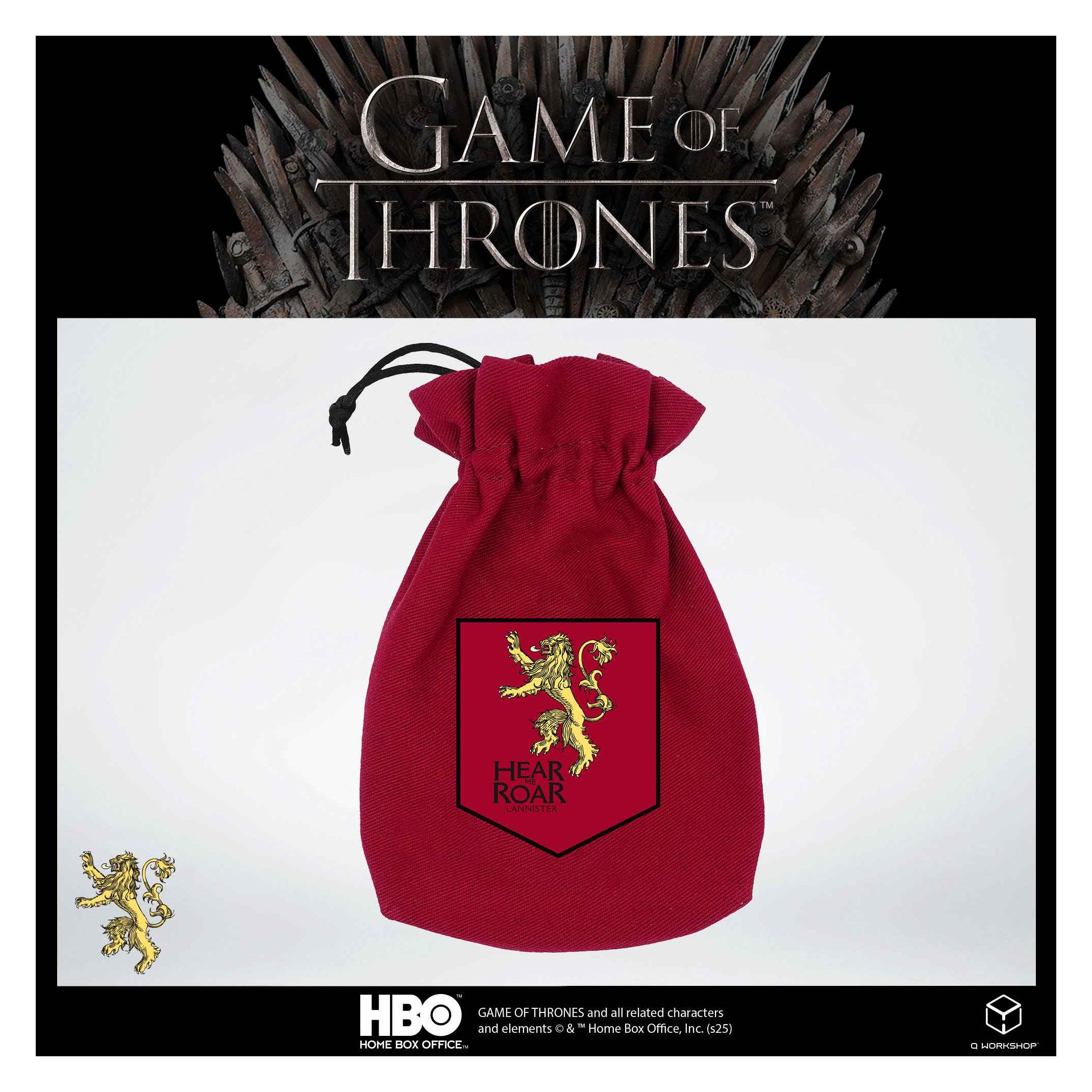 Q Workshop Game of Thrones. Lannister Dice Pouch (5907699498208-5907699498208)