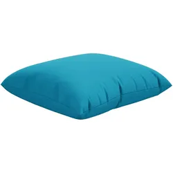 vidaXL Sofakissen 4 Stk. Blau 50x50 cm Stoff