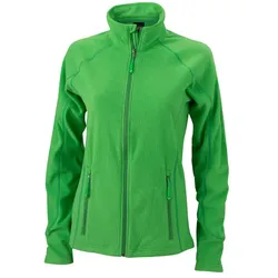 Damen Structure Fleecejacke "JN596" - XXL - grün