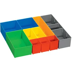 Bosch Professional, Zubehör Werkzeugaufbewahrung, I-BOXX inset box set