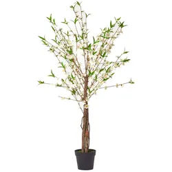 KUNSTBAUM Blüten creme, 155 cm hoch