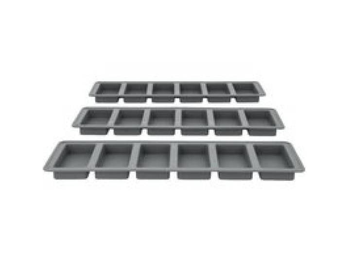 SILVERCREST® Moules en silicone pour barres de céréales ou Tapis de cuisson en silicone (Moules à barres, set de 3)