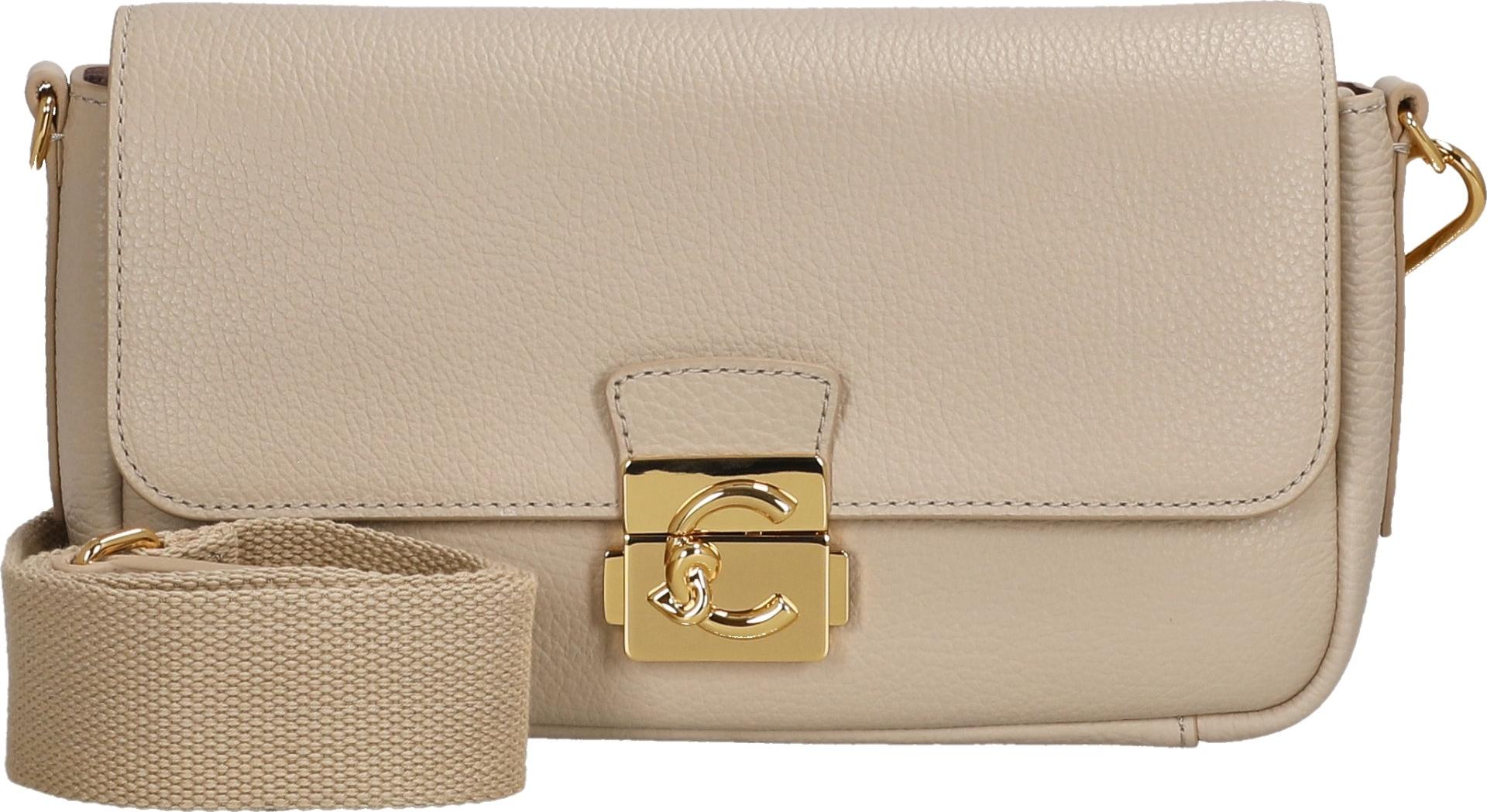 Coccinelle C-Me Lock Medium - Schultertasche 24 cm (sandshell)