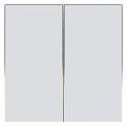 Avatto, Lichtschalter + Storenschalter, TS60-EU-W2 smart light switch