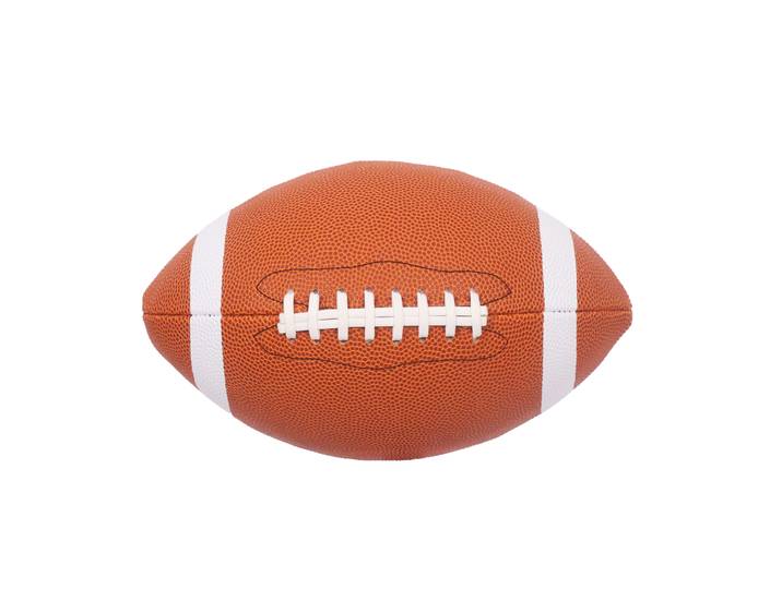 Football Rugby Ball 28.5 x 17 cm braun