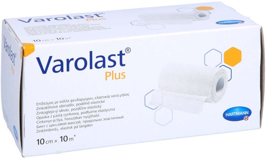 Varolast Plus Zinkleimbinde 10 cmx10 m