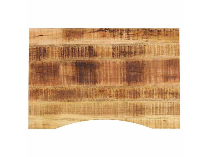 vidaXL Schreibtischplatte mit Aussparung 100x50x2,5cm Massivholz Mango